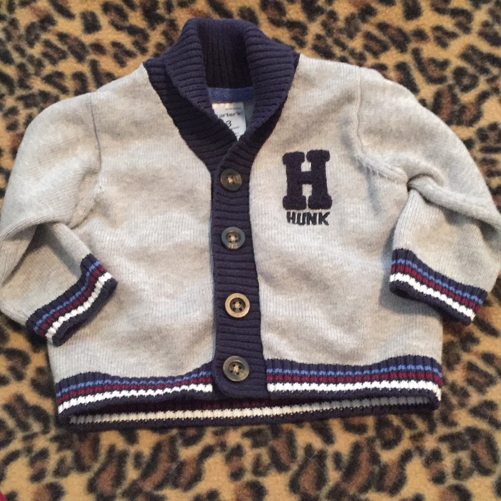 Infant sweater jacket and pants